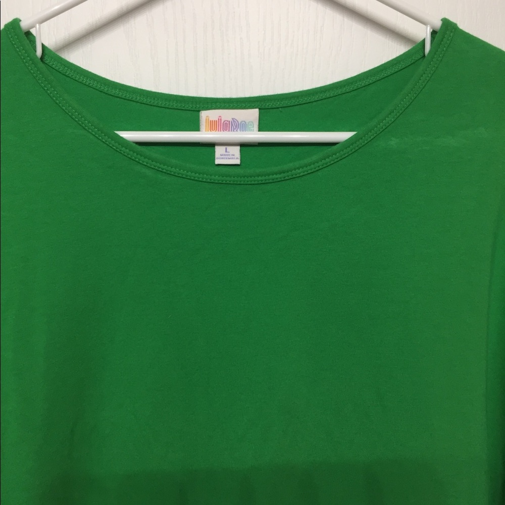 Lularoe Irma size Large beautiful Green